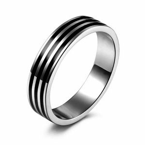 Men’s Stainless Steel Titanium Band Ring 12 or 13